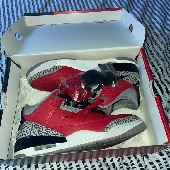 jordan 3 se unite fire red - Picture 7 of 8